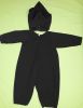 Kids Costumes to Hire - Black Onesie & Headpiece - Child - SMALL (3)